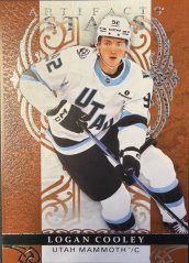 Logan Cooley #122 – 2026-27 Upper Deck Artifacts – Leather  - Stars