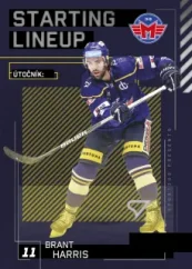 BRANT HARRIS 23-24 SportZoo Série2 Tipsport ELH Starting Line-Up