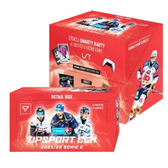 alt="SportZoo Tipsport ELH 2025/26 Series 2 Retail Box hokejové karty"