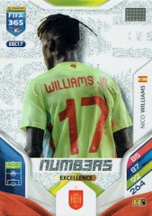 NICO WILLIAMS PANINI FIFA 365 Adrenalyn XL 2026 Numb3rs