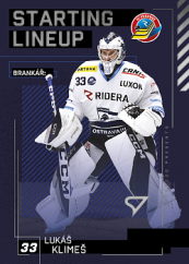LUKÁŠ KLIMEŠ 23-24 SportZoo Série2 Tipsport ELH Starting Line-Up