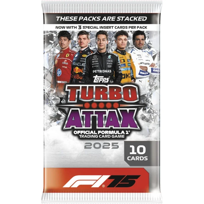2025 Turbo Attax F1 Balíček
