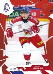 LUKÁŠ SEDLÁK 2026 Hokejové Česko SportZoo Scarlet Red