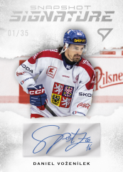 DANIEL VOŽENÍLEK 2026 Hokejové Česko SportZoo Snapshot Signature 16/35