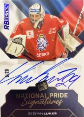 ŠTĚPÁN LUKEŠ Narodni Tym 21/22 National Pride Signatures 5/20