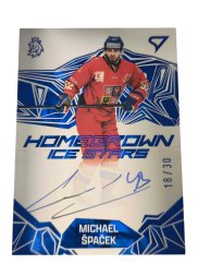 MICHAL ŠPAČEK 2025 SportZoo Hokejové Česko HOMEGROWN ICE STARS Auto 18/30