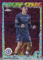 MARC GUIU 2024-25 Topps Chrome UEFA Club Competitions Magenta Shimmer