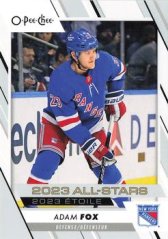 ADAM FOX 2023-24 O-Pee-Chee