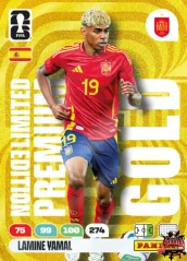 LAMINE YAMAL 2026 Panini FIFA World Cup LIMITED EDITION PREMIUM GOLD