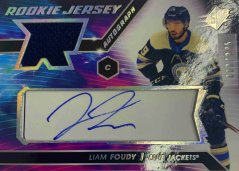 LIAM FOUDY 20-21 SPx Rookie Jersey Autograph/375