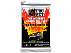 1990-91 Pro Set Series 2 hokejový balíček – originální NHL karty z 90. let s hráči a trenéry