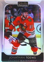 JONATHAN TOEWS 21-22 O-PEE-CHEE Platinum-Rainbow