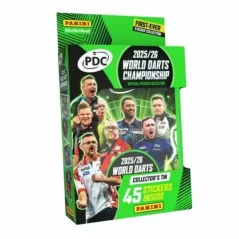 PDC World Darts Championship 2025/26 Sticker Tin samolepky
