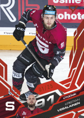 KRISTIAN VESALAINEN SportZoo ELH 2025/26 Play Off Ruby Red 18/25