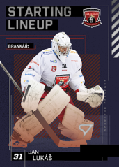 JAN LUKÁŠ 23-24 SportZoo Série2 Tipsport ELH Starting Line-Up