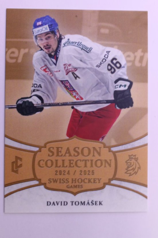 David TOMÁŠEK - LC 2024-25 Season Collection Swiss Hockey Games