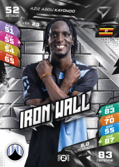 AZIZ ABDU KKAYONDO Chance Liga 2026/27 Duel IRON WALL