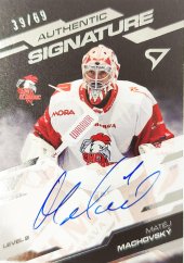 MATĚJ MACHOVSKÝ SportZoo 2025-26 I.serie Authentic Signature Level 2 39/69