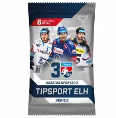 2022/23 SportZoo Tipsport ELH Series 3 retail balíček – sběratelské kartičky české hokejové extraligy