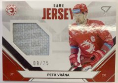 PETR VRÁNA 21-22 SportZoo Série2 Tipsport ELH Game Jersey 08/75