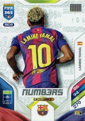 LAMINE YAMAL PANINI FIFA 365 Adrenalyn XL 2026 Numb3rs