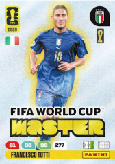 FRANCESCO TOTTI 2026 Panini Adrenalyn XL FIFA World Cup MASTER