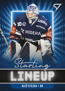 ALEŠ STEZKA 21-22 SportZoo Série2 Tipsport ELH Starting Lineup