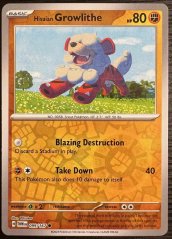 Hisuian Growlithe 099/167 Twilight Masquerade