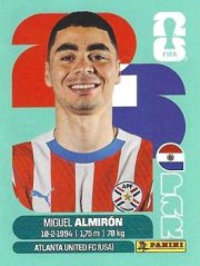 MIGUEL ALMIRÓN 2026 Panini FIFA World Cup Stickers