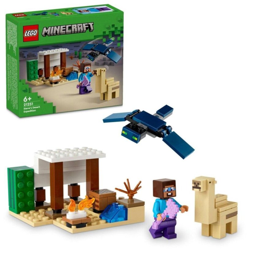 LEGO® Minecraft® 21251 Steve a výprava do pouště LEGO® Minecraft® 21251 Steve a výprava do pouště