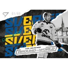 AXEL HOLMSTROM 2025-26 SportZoo série 1 Around the World Silver 05/60