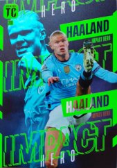 Erling Haaland 2025 Panini Top Class Impact Hero