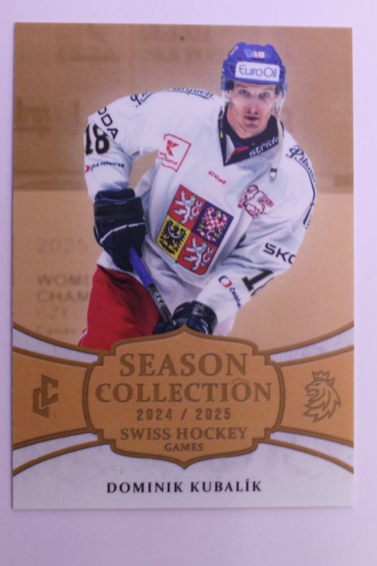 Dominik KUBALÍK - LC 2024-25 Season Collection Swiss Hockey Games