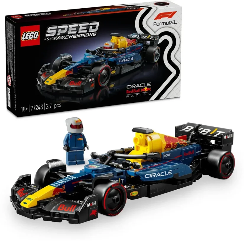 LEGO® Speed Champions 77243 Závodní auto Oracle Red Bull Racing RB20 F1 LEGO® Speed Champions 77243 Závodní auto Oracle Red Bull Racing RB20 F1