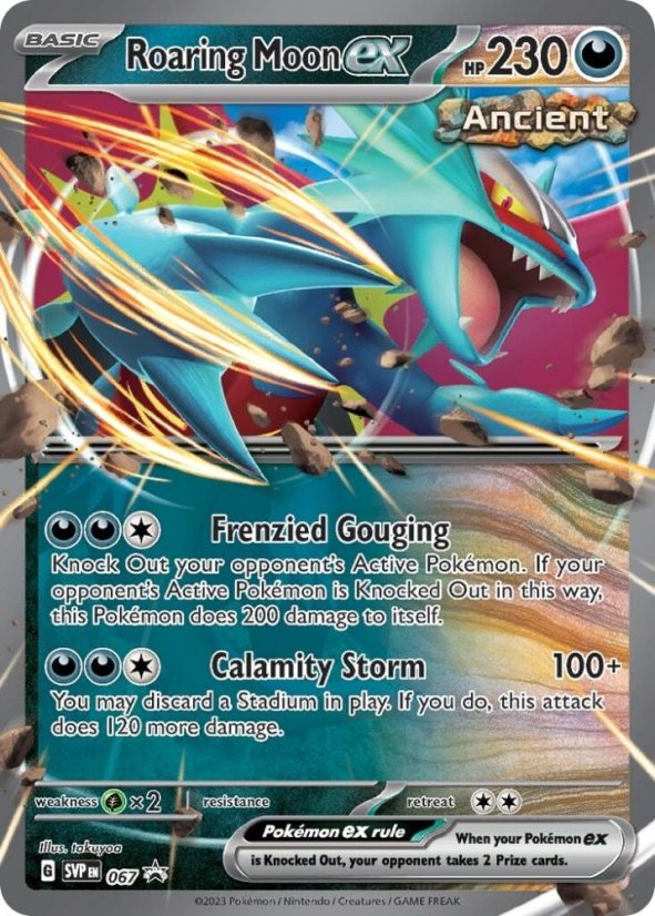 Pokémon Jumbo karta – Roaring MOON Ex