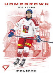ONDŘEJ BERÁNEK 2026 Hokejové Česko SportZoo HOMEGROWN ICE STARS