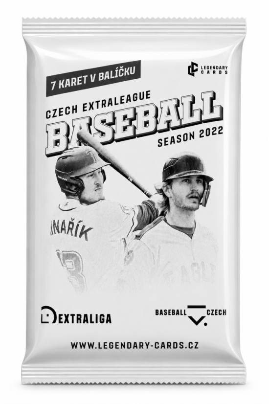 Balíček LC Baseball Czech Extraleague 2022 Hobby