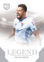 Milan Baroš My Journey 2023 Baník Ostrava Legends Silver Foil 23/30