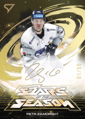 PETR ZÁMORSKÝ SportZoo ELH 2025/26 Play Off Stars of the Season Gold Script 19/50