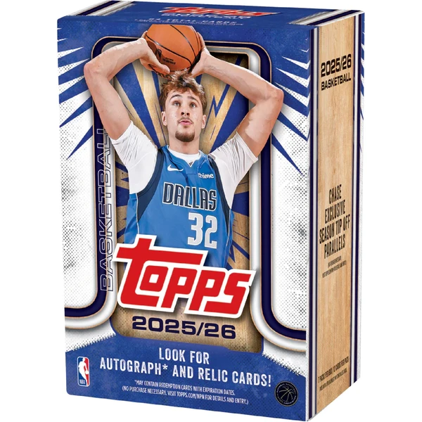 2025–26 Topps Basketball Flagship – Blaster/Value Box, hlavní produktové foto
