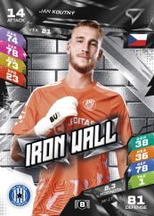 JAN KOUTNÝ Chance Liga 2026/27 Duel IRON WALL