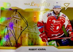 Robert Kousal – SportZoo Tipsport ELH 2021-22 Série II True Loyalty 02/25 – limitovaná karta hráče HC Dynamo Pardubice