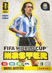 GABRIEL BATISTUTA 2026 Panini Adrenalyn XL FIFA World Cup MASTER