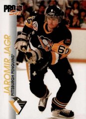 JAROMÍR JÁGR 92-93 Pro Set kartička