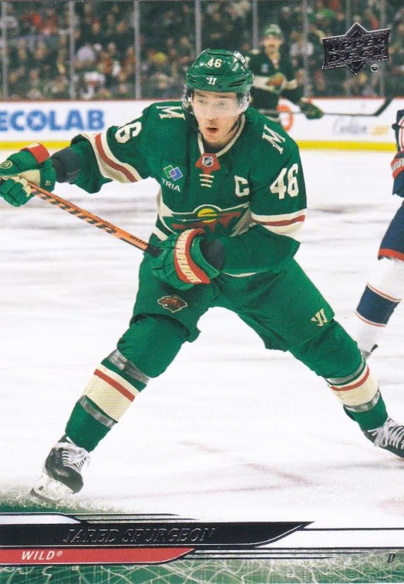 JARED SPURGEON 2024-25 UD Series 2 Hockey