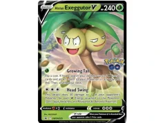 Alolan Exeggutor V jumbo velkí karta pokemon