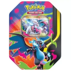 Pokémon Ascended Heroes Mega Charizard Tin Mega Charizard X ex