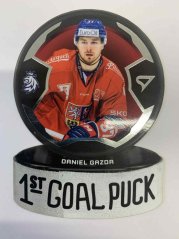 DANIEL GAZDA 2024 SportZoo Hokejové Česko 1st Goal Puck