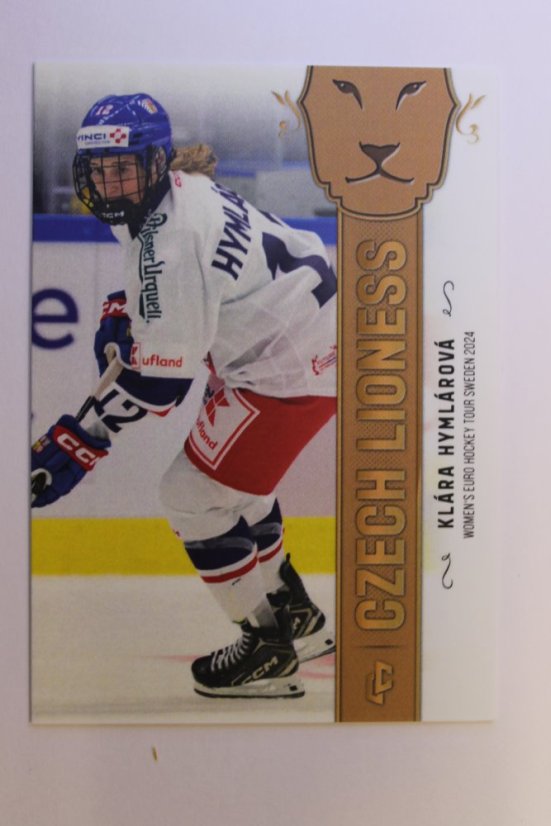 KLÁRA HYMLÁROVÁ 2024-25 LC Český Hokej Series 1 CZECH LIONESS