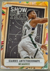 GIANIS ANTETOKOUNMPO 2024-25 Topps Chrome Show Tell